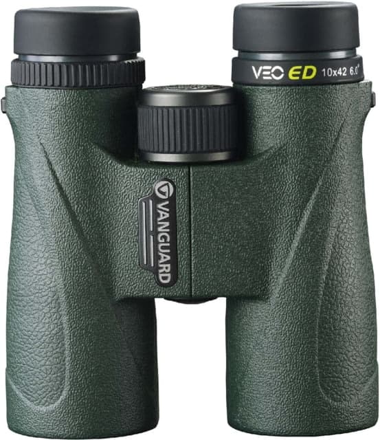 Vanguard VEO ED m Roof Prism System Binocular BAK4 Rubber Green