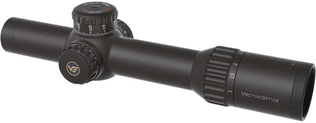 Vector Optics Continental x10 1-10x28 34mm Tube ED RAR-C Rifle Scope First Focal Plane VET-RAR 2 Reticle Black