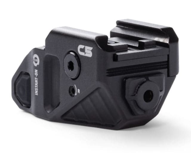 Viridian Weapon Technologies C5 Universal Green Laser Sight Instant-on Rechargeable Battery SafeCharge Power Bank Black