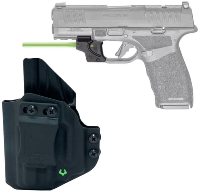 Viridian Weapon Technologies E-Series Green Laser Sight Springfield Hellcat Pro Black