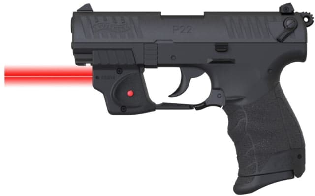 Viridian Weapon Technologies E-Series Laser Sight Walther Arms P22 Red Beam Black