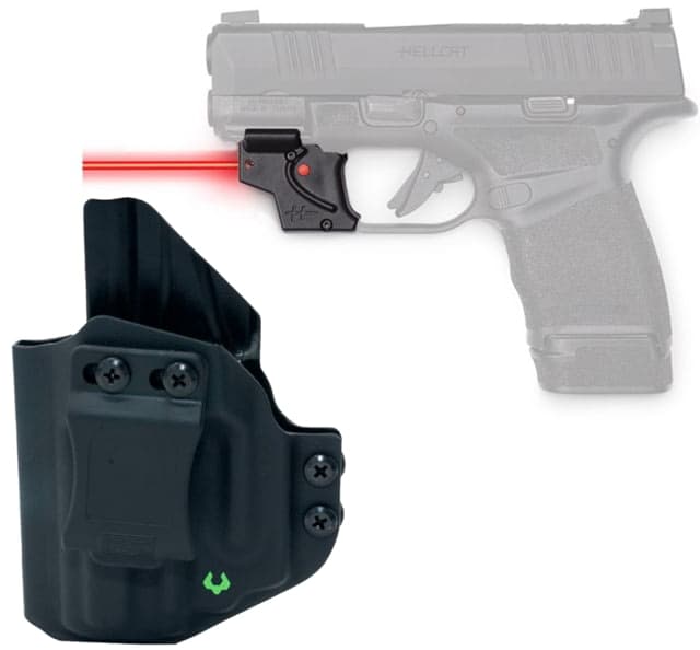 Viridian Weapon Technologies E-Series Red Laser Sight Springfield Hellcat Black