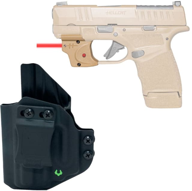 Viridian Weapon Technologies E-Series Red Laser Sight Springfield Hellcat Pro Black