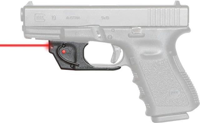 Viridian Weapon Technologies E Series Red Laser Sight Glock 22/23/17/19 Black
