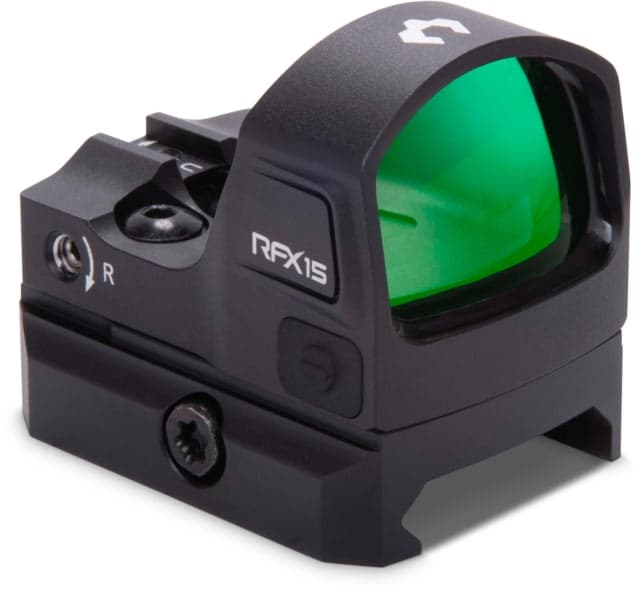 Viridian Weapon Technologies RFX-15 1x17mm Green Dot Reflex Sight Black