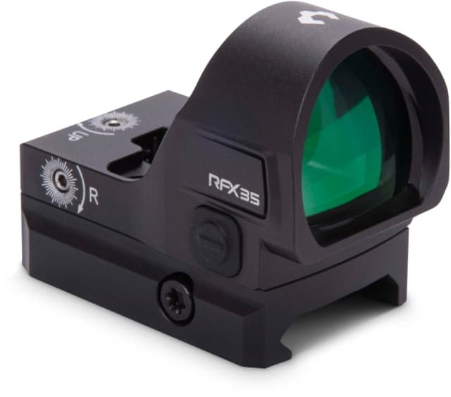 Viridian Weapon Technologies RFX-35 1x22mm Micro Green Dot 3 MOA RMR Mounting pattern Black