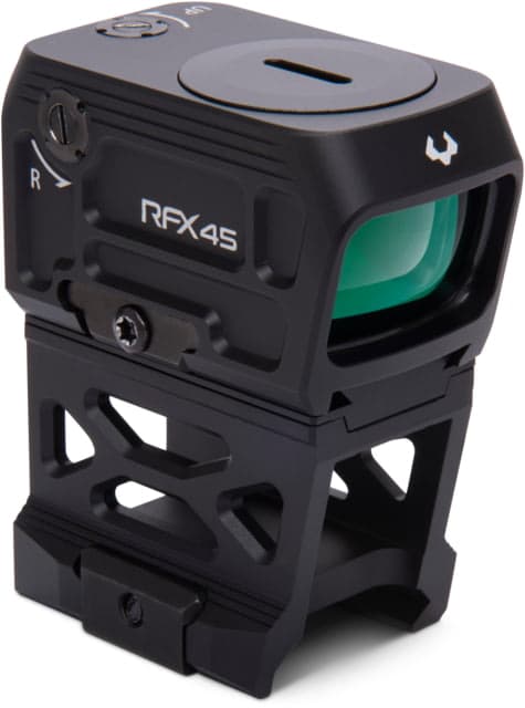 Viridian Weapon Technologies RFX45 Pro Green Dot Sight Closed Emitter ACRO Compatible Instant-on Black