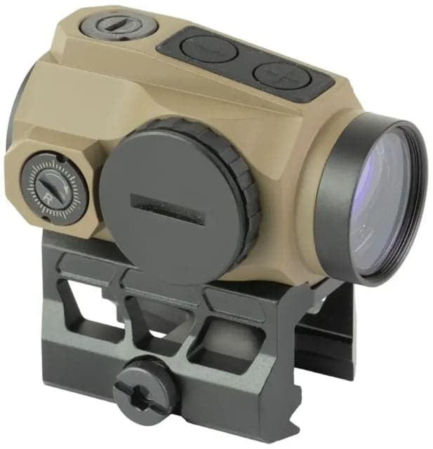 Viridian Weapon Technologies VENTA Reflex Red Dot Sight 1x22mm 2 MOA Green Dot Flat Dark Earth
