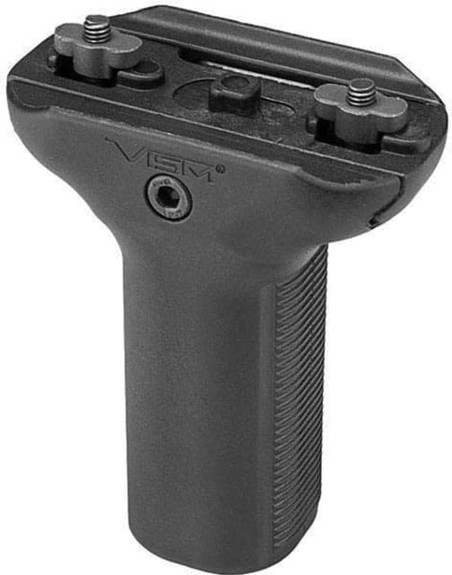 VISM KPM Short Vertical Grip/ Keymod & M-lok & Picatinny Mount Black