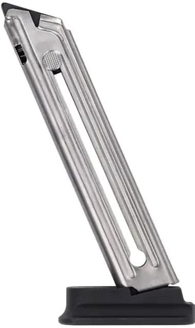 Volquartsen Firearms Pistol Magazine 10 Rounds Black Mamba Ruger MK IV 22/45 w/ Base Pad Black