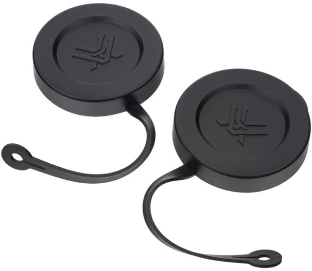 Vortex 50mm Tethered Lens Caps for Crossfire Binocular Black