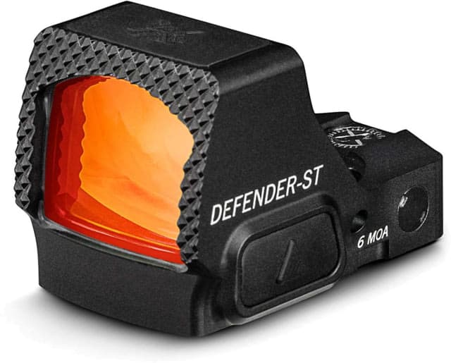 Vortex Defender-ST 6 MOA Red Dot Sight Black 1.8in 1.48oz