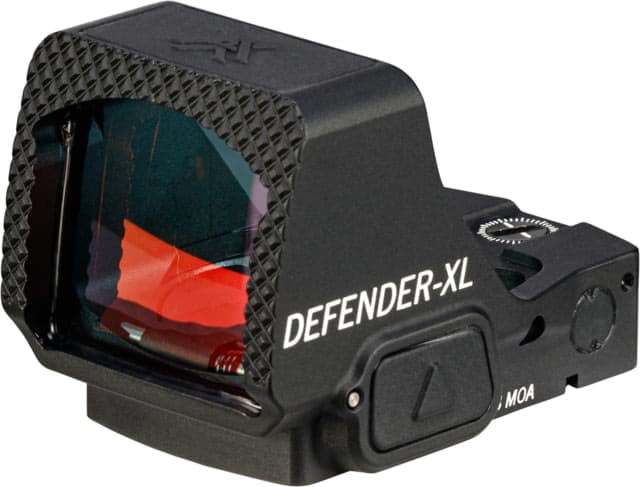 Vortex Defender-XL 1x 25mm Micro Reflex Red Dot Sight 2 MOA Defender Dot Reticle Black