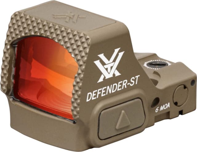 Vortex Optics OPMOD Defender-ST 1x Reflex Micro Red Dot 6 MOA Dot Tan