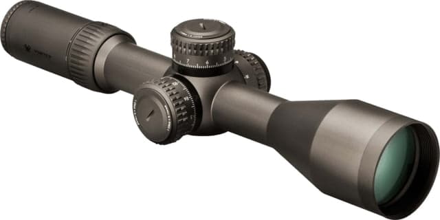 Vortex Razor HD Gen II 4.5-27x56mm Rifle Scope 34mm Tube First Focal Plane Hard Anodized Red Horus TReMoR3 Reticle Mil Rad Adjustment Bronze 14.4in