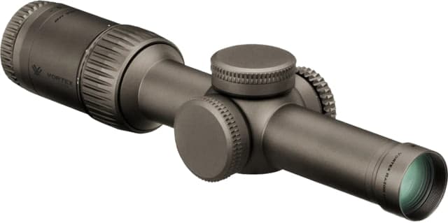 Vortex Razor HD Gen II-E 1-6x24mm Rifle Scope 30mm Tube Second Focal Plane Hard Anodized Red VMR-2 MOA Reticle MOA Adjustment Bronze 10.1in 21.5oz