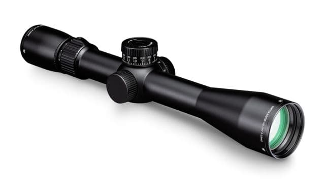 Vortex Razor HD LHT 3-15x42mm Rifle Scope 30mm Tube Second Focal Plane Black Matte Anodized Red HSR-5i MOA Reticle MOA Adjustment 13.4in 19.1oz