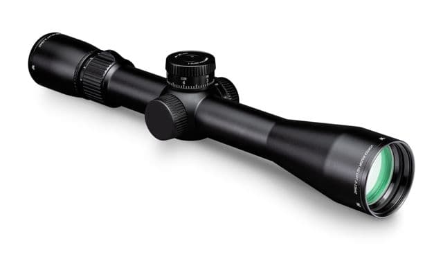 Vortex Razor HD LHT 3-15x42mm Rifle Scope 30mm Tube Second Focal Plane Black Matte Anodized Red HSR-5i MRAD Reticle Mil Rad Adjustment 13.4in 19.1oz