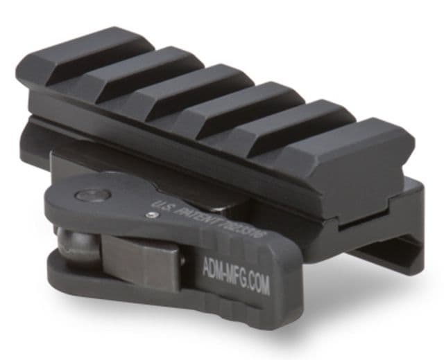 Vortex Razor Red Dot AR15 Riser Mount with Quick-Release Lever Black Low 2.4in 4oz
