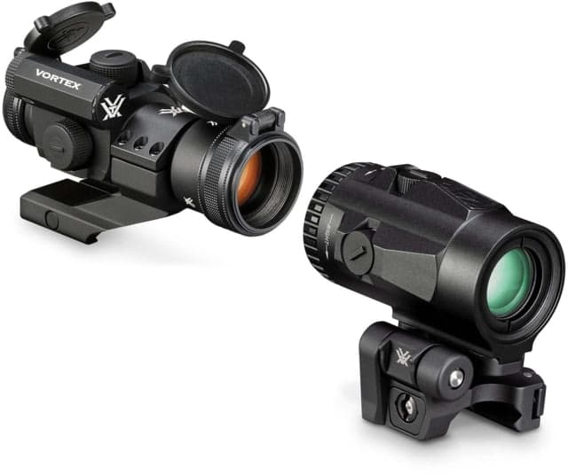 Vortex Strikefire Ii Red Dot Sight 4 Moa Blackw/Micro 3x22mm Magnifier