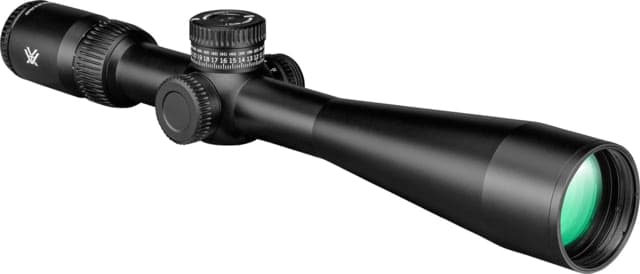 Vortex Viper Hd 5-25x50 Rifle Scope 30mm Tube First Focal Plane Vmr-4 Moa Reticle Black 15.2in 25oz