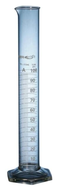 VWR Hexagonal Base Measuring Graduated Cylinder 1000 mL Case of 12