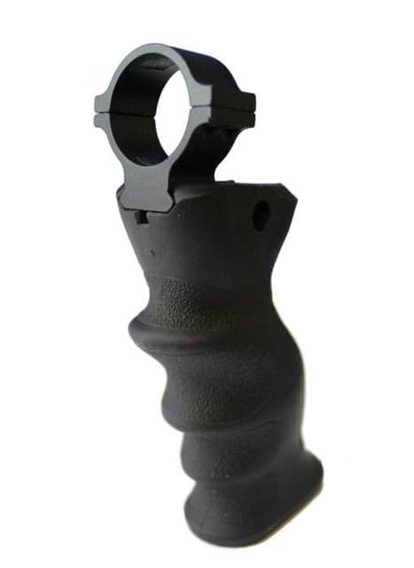 Wicked Hunting Lights Hand Grip w/ Light Mount for Hand Scanning Black