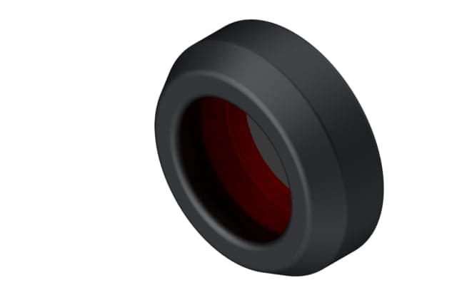 Wilcox Amber Filter Cover Assembly Green Phosphor F4949 Black