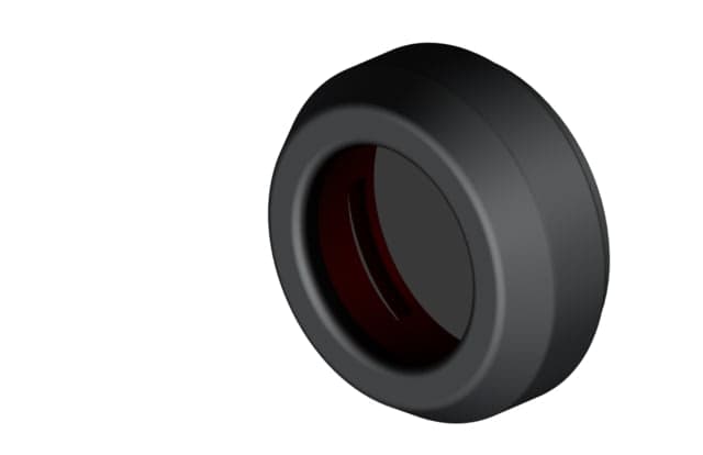 Wilcox Amber Filter Cover Assembly Green Phosphor Mini N/SEAS Black