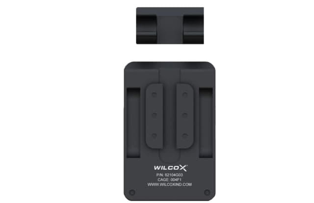 Wilcox DPAM Flight Quick Release Interface Plate Black