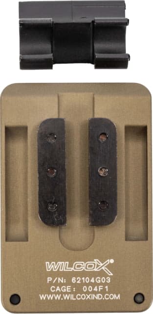 Wilcox DPAM Flight Quick Release Interface Plate Tan