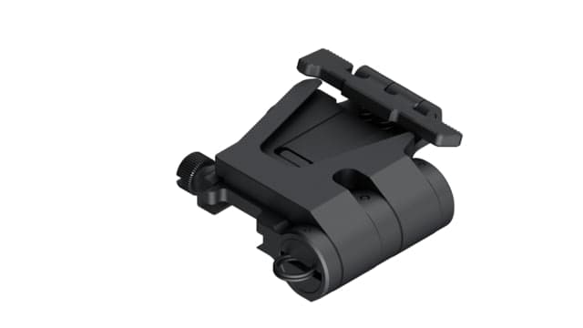 Wilcox Eotech Flip Mount W/Riser System Left Hand Black