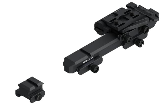 Wilcox EOTech Riser System Flip Mount Left Hand 5/8in Screw Black