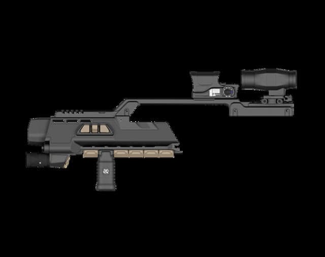 Wilcox Fusion Reflex Sighting System f/G62 Black/Tan