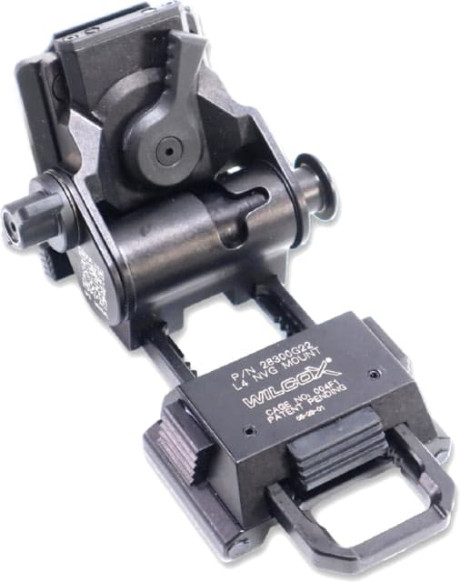 Wilcox G22 Night Vision Goggle Mount Black NSN 5855-01-593-6323