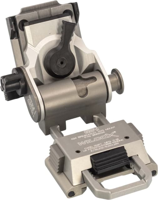 Wilcox G24 Mount w/ Low Profile Breakaway Base Urban Gray