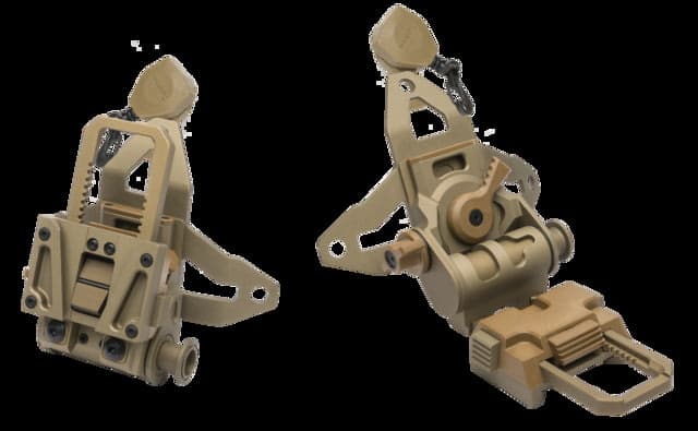 Wilcox G69 Fixed Night Vision Goggle Mount Tan