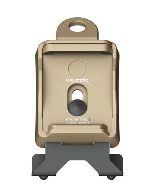 Wilcox One Hole Shroud with Bracket for ACH/MICH Tan