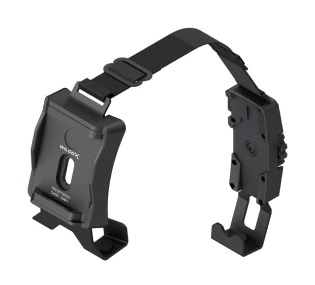 Wilcox Ratchet Strap Shroud ACH/MICH Helmet Black