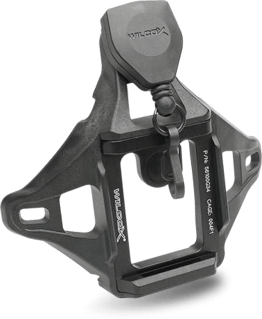 Wilcox Three Hole Shroud with Lanyard and Cup Assembly Black