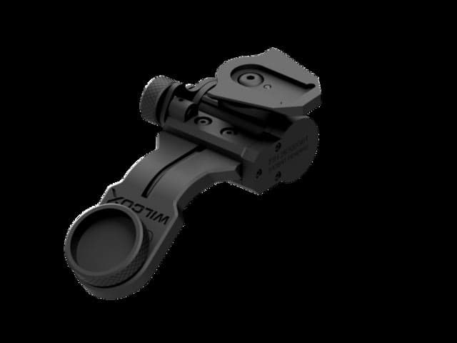 Wilcox AN/PVS-14 Arm Mount w/ NVG Interface Shoe Black