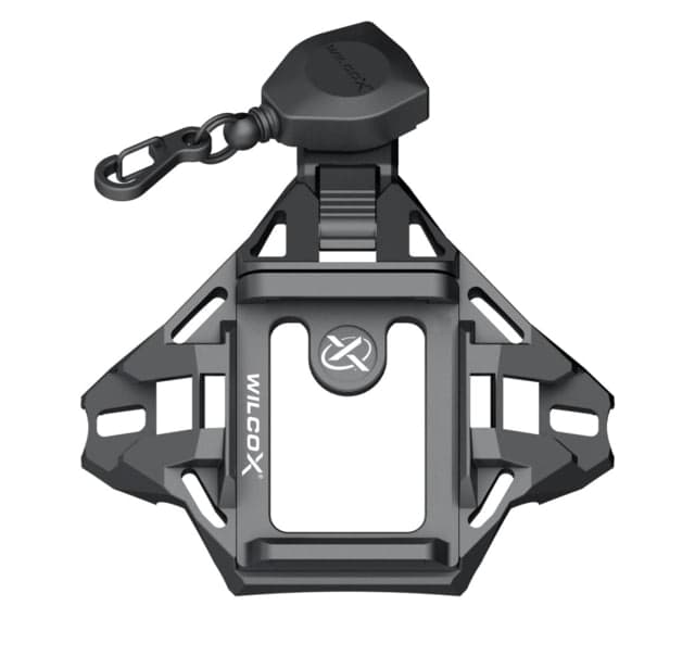 Wilcox WMS Universal Three Hole Shroud with Lanyard Black