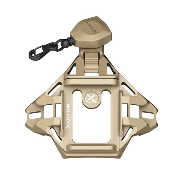 Wilcox WMS Universal Three Hole Shroud with Lanyard Tan