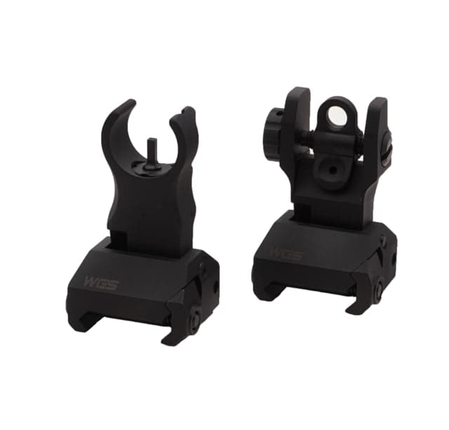 Williams Gun Sight HK Style Top Mounted Deployable Iron Sight Black