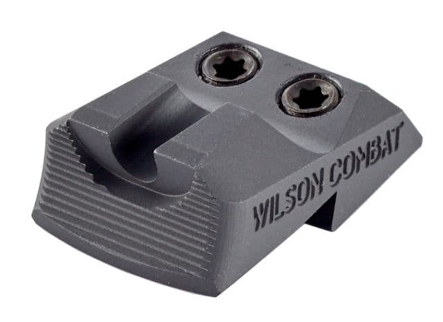 Wilson Combat Battlesight Serrated Blade Black .165in Wide U-Notch