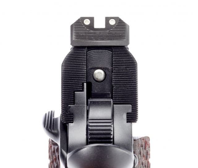 Wilson Combat Battlesight Square Notch Serrated Blade Tritium