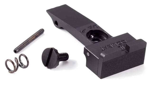Wilson Combat Colt Python/Anaconda Rear Battlesight Rear Square-Notch Serrated Blade Oxide Black