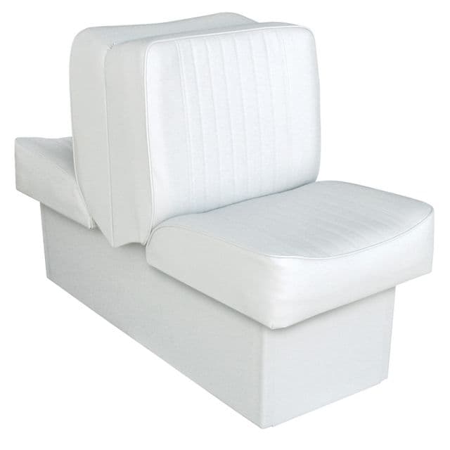 Wise Deluxe Lounge Seat w/ 10'' Base Wise White Large