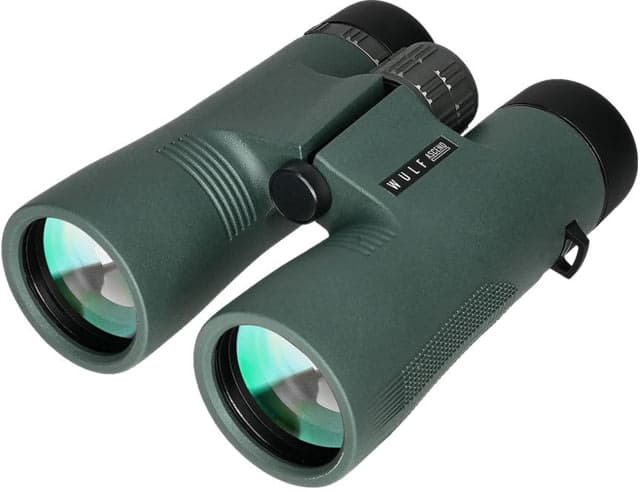 Wulf Optics Ascend 8x42mm BAK4 Prism Binoculars Green Medium