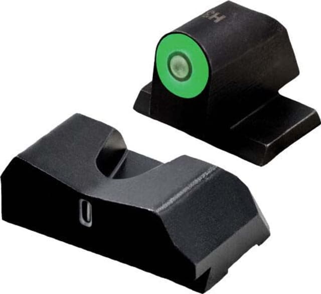 XS Sight Systems DXT2 Pro Big Dot Tritium Pistol Sight S&W CSX Front/Rear Black Green Green